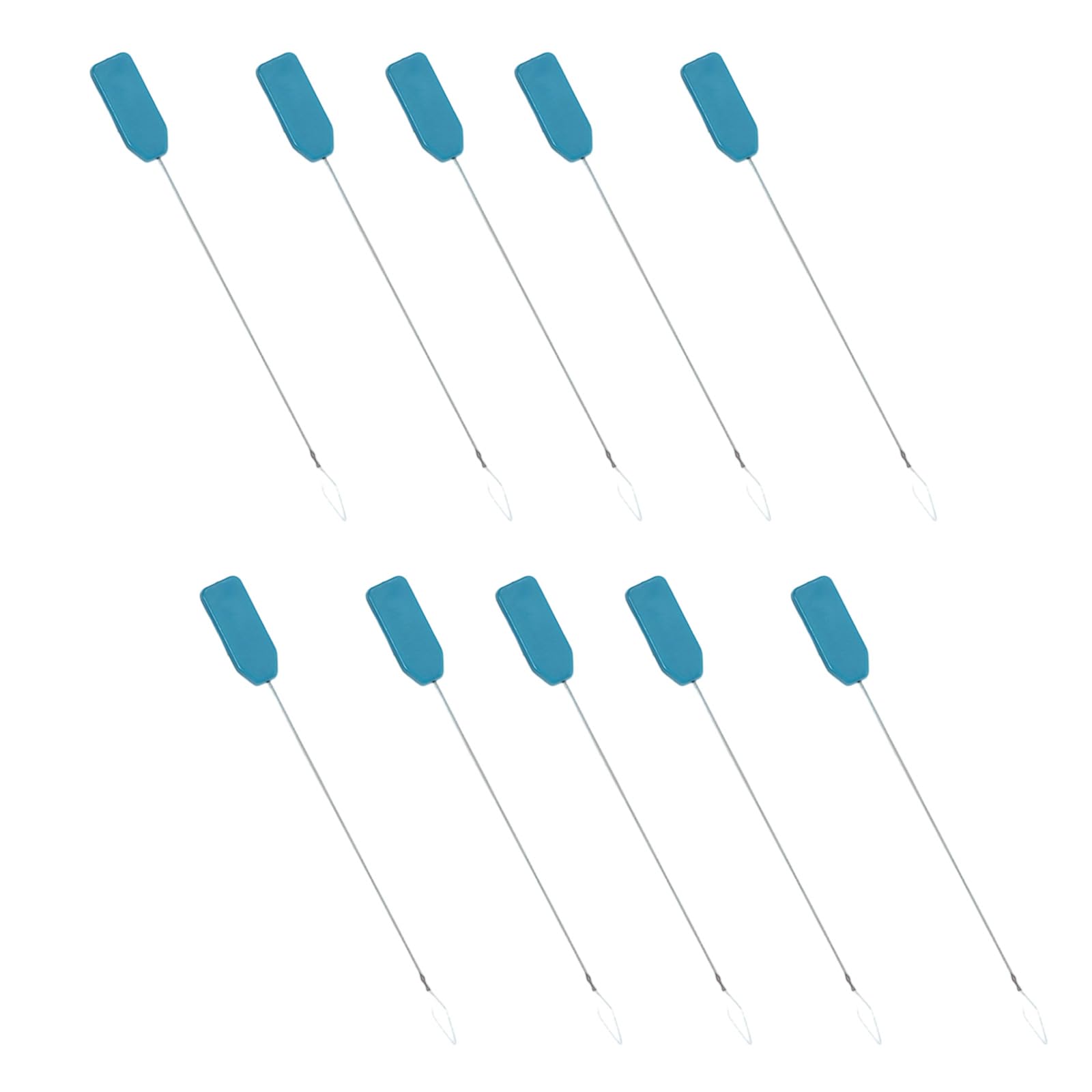 NEWFT 10Pcs Machine Needle Inserter Threading Aid Quick Sewing Needle Threader Tool for Stitching Tailoring Project Home Sewing Gadgets