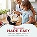 Dash Mini Waffle Maker- Compact Electric Iron for Creative Homemade Treats - PTFE nonstick surface - Easy-to-Clean - Perfect for Kids & Families - Pink