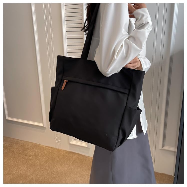 Large Tote Bag for Women, Large Shoulder Bag with Zipper and Pockets, Everything Tote Handbag for Work Gym Travel3