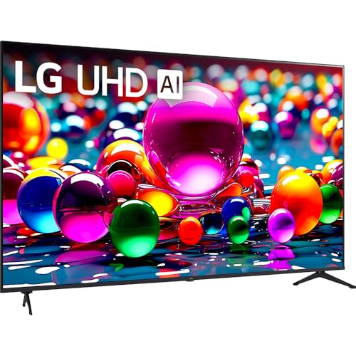 Image of LG 65UA7700PUB 65 Inch UA77 LED AI 4K UHD Smart webOS TV (2025) Bundle with Premiere Movies Streaming, 6Ft HDMI Cable & Deco Gear CPS Exclusive 26 Month Protection Pack (BEACH-CPS-26M750)
