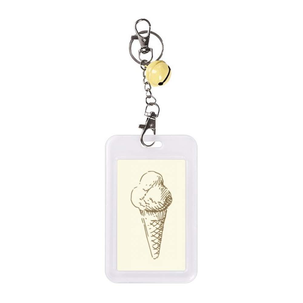 Funda para tarjetas de crédito con helado amarillo: alegra tus compras cada día 5