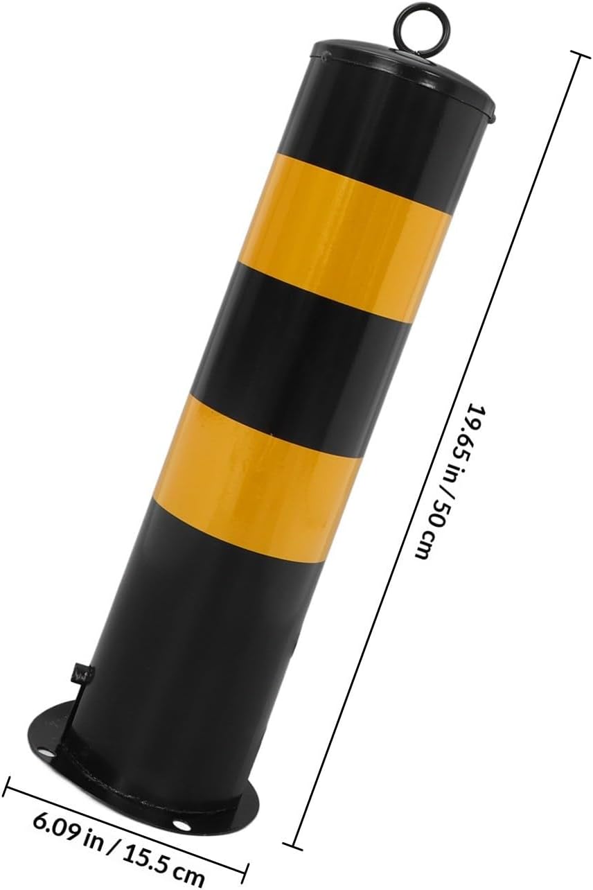 Post Enhances Movable Barrier Security with Design Driveway and Stainless Steel Material Visibility Safety Gadgets for Road Entrances, Traffic Safety Parking