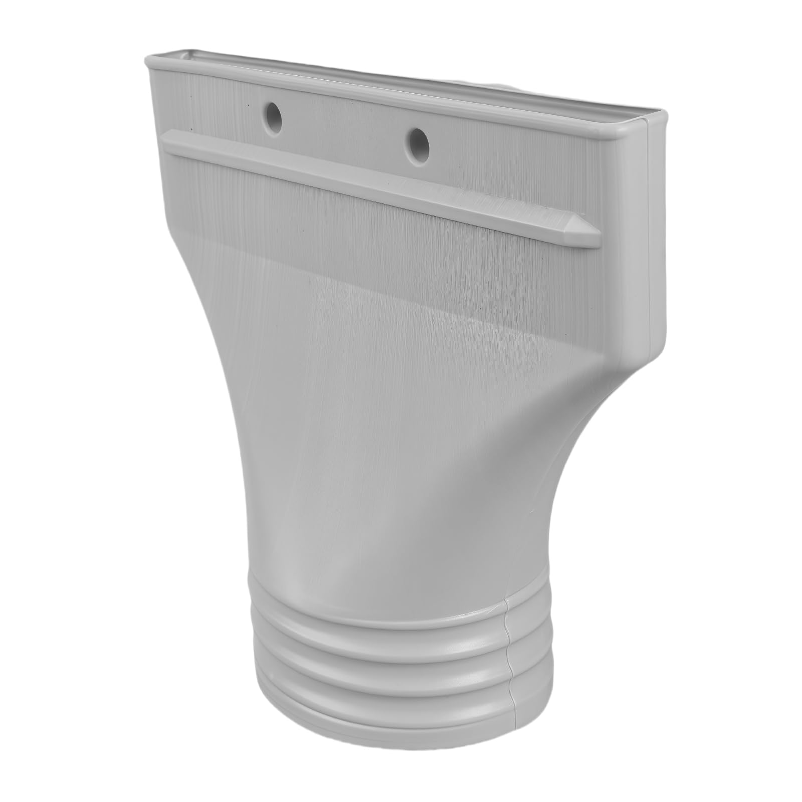 Multipurpose Air Vent Connector Low Profile Exhaust Hose Adapter Airflows Enhancement for Dryer Hoses & HVAC Systems Flat Hose Adapter for Window Exhaust