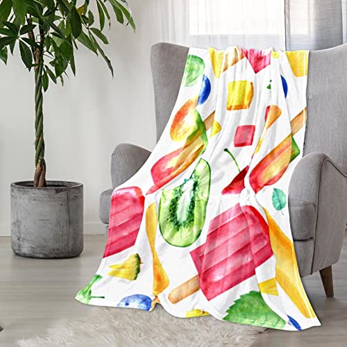 Couverture de lit grand confort finitions soignées Popsicle