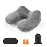 Zoom IMG-1 ruikdly cuscino da viaggio gonfiabile Zoom IMG-1 ruikdly cuscino da viaggio gonfiabile