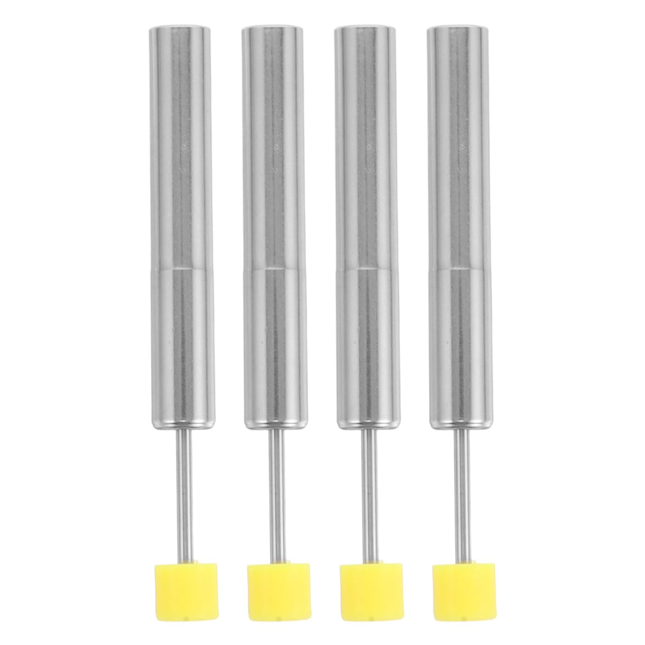 ABOOFAN 4 pcs Universal Trash can Damper Replacement Soft-Close Hydraulic Piston for Kitchen Garbage can Lid Quiet Closing Precise Lid Speed Control for Home Office and Public Spaces