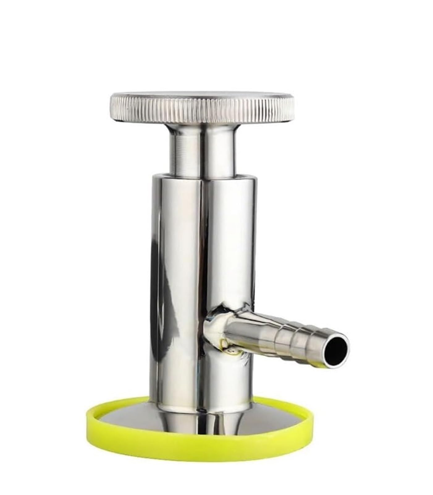 Sanitarny zawór do pobierania próbek Tri Clamp, igła tulejkowa 1,5 cala, średnica zewnętrzna 50 mm z zaczepem węża 10 mm, złączka rurowa do zastosowań w żywności i napojach