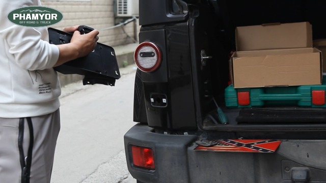 SUPPORT DE PLAQUE D'immatriculation En Aluminium CNC Premium Pour Motos