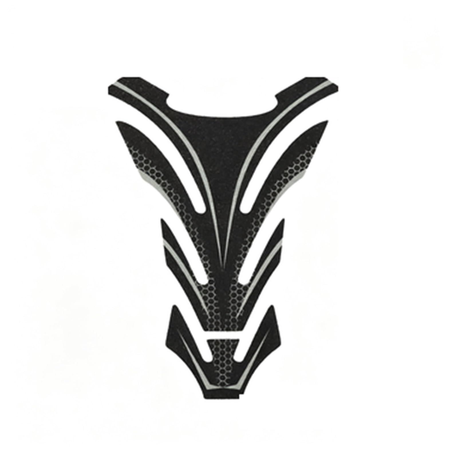 Motorcycle Fishbone Tank Pad Protector Sticker Decals for Suzuki GSXR Bike Tank Film(Color29)