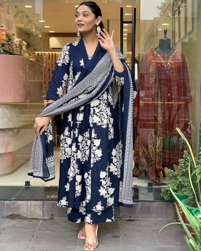 Image of ANNI DESIGNER womens Kurta with Pant & Dupatta