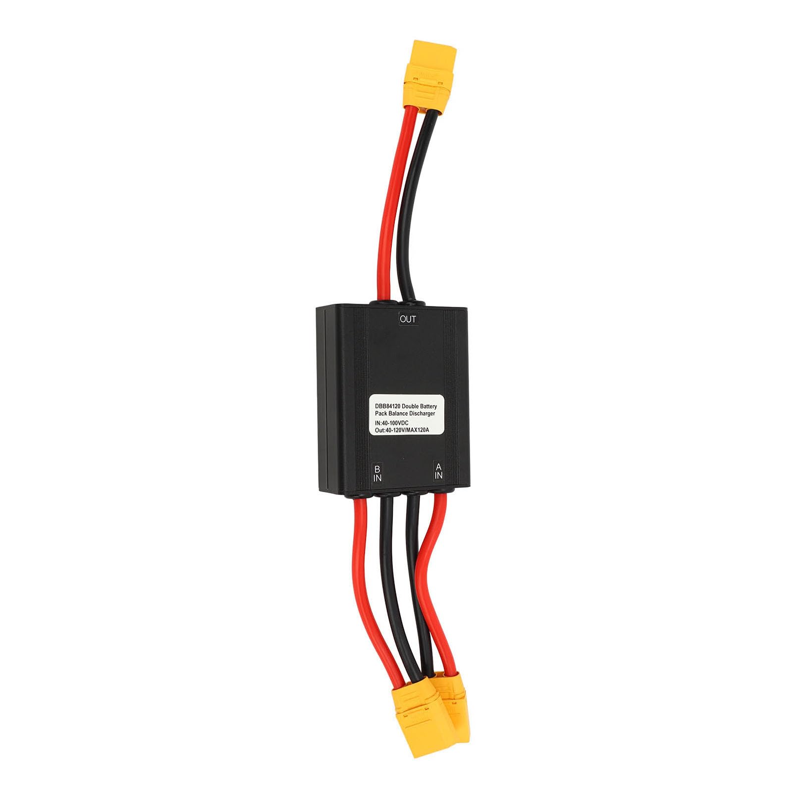 Cryfokt Adaptador de Módulo Paralelo de Batería Dual para Bicicleta Eléctrica Salida de Alta Capacidad para Ciclistas de Larga Distancia (120A)