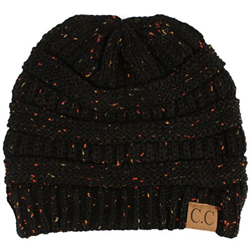 Image of Hatsandscarf CC Exclusives Solid Color Beanie Tail Hat for Adult (MB-20A)