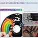 Creality 3D Printer Filament, Rainbow PLA+ Filament 1.75mm, Multicolor PLA Plus Strong Toughness Dimensional Accuracy +/- 0.03mm, PLA Pro for Most 3D Printer, 1KG Spool(2.2lbs)