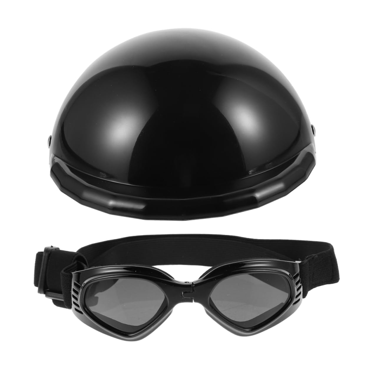 Casque pour chien pour protéger les yeux du vent en balade