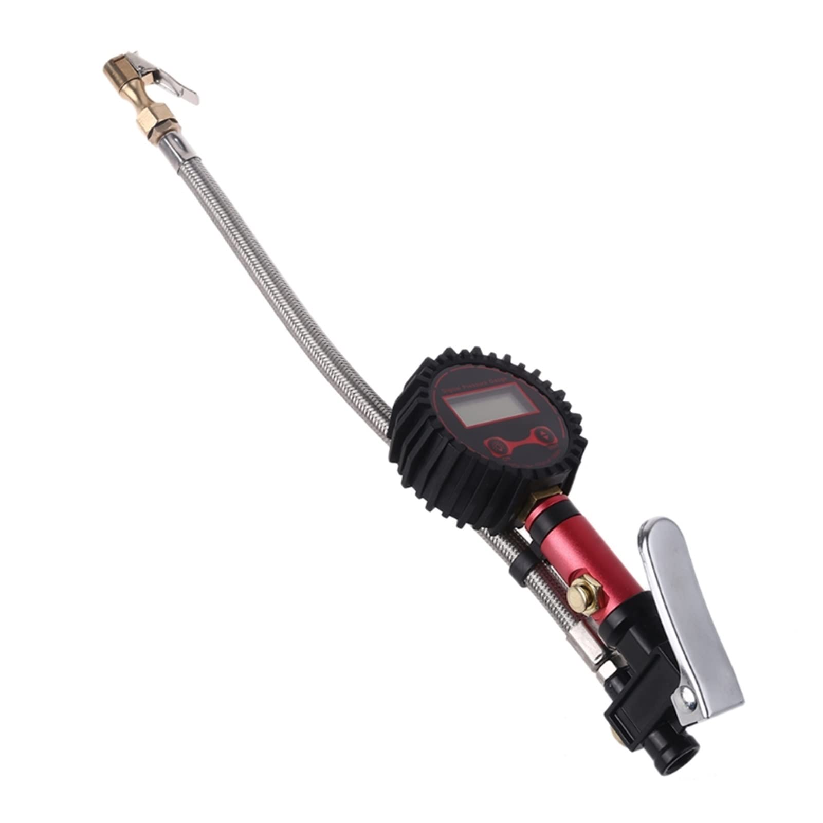 Gonfiatore di Pressione dei Pneumatici Digitale da 250 PSI ad Alta precisione con manometro Accessori per compressore d'Aria Gonfiatore per Pneumatici