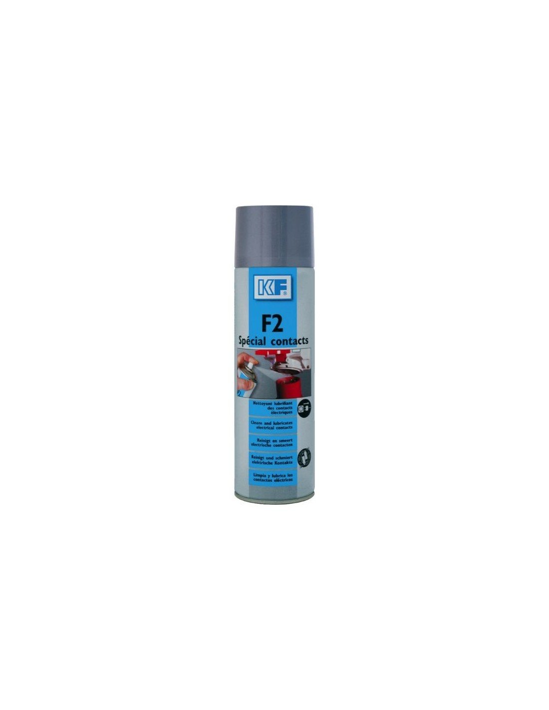 Aérosol 500 ml KF F2 Spécial contacts (1001)