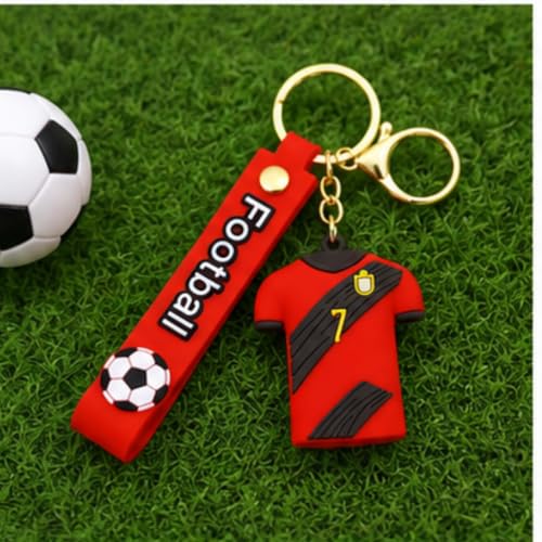 Image of Cute 3D Keychain | Keyring & Quirky Bag Charm | Hard Silicone, Unbreakable | Travel Essential | Kids Friendly | Strap & Bag Hook