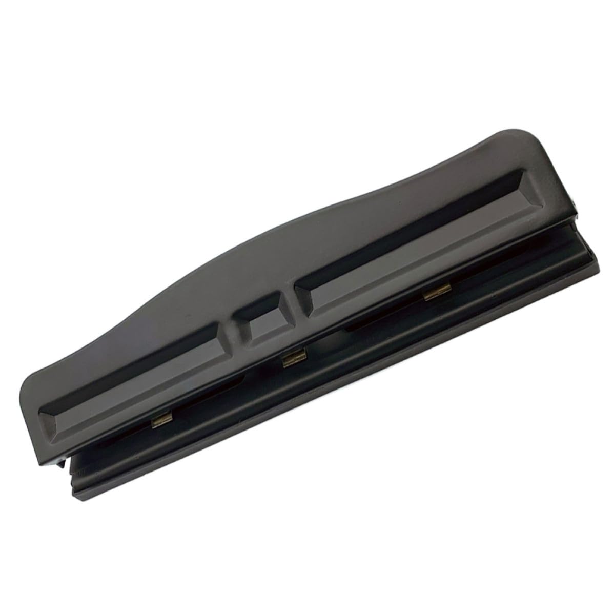 3-Hole Paper Puncher Manual Heavy Duty Metal Hole Punch for Office Binding and Scrapbooking DIY Tools with Convenient Operation and Full Metal Structure