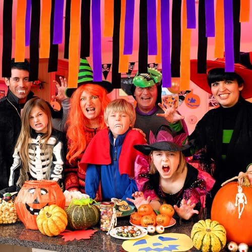 Qauyetm 6 Rolls 492Ft Halloween Crepe Paper Streamers thumb #2