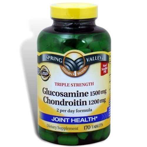 Spring Valley Glucosamine Chondroitin, Triple Strength