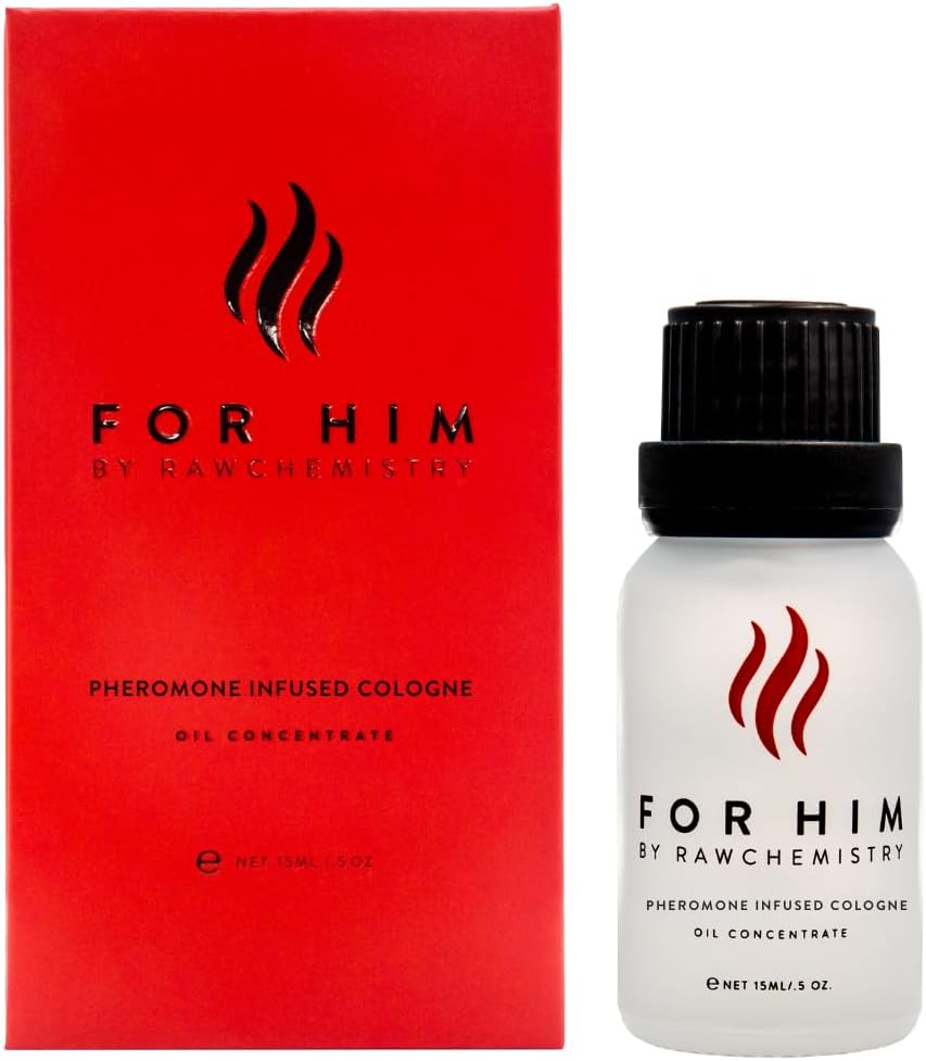 – RawChemistry for Him - A Pheromone Infused Cologne Oil - Bold, Extra Strength Formula 15 ml.