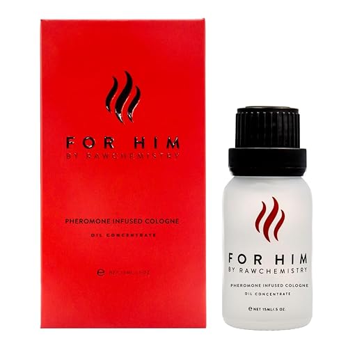Feromonas para hombre aceite de colonia con feromonas para atraer mujeres Feromonas extra fuerza humana Fórmula de RawChemistry de 050 fl oz