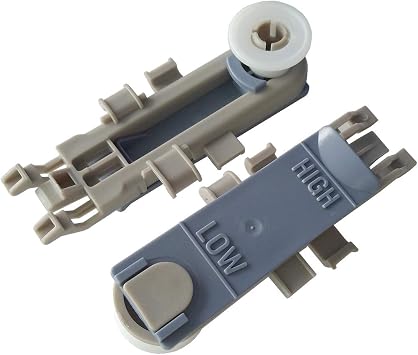 WP8561996 Dishwasher Upper Rack Wheel Adjuster, 2 PCS Replacement for Whirlpool, Maytag, KitchenAid, Magic Chef Dishwashers Top Rack Parts, Compatible with W10889280 B0050O2HIO B00JLMM1V4, ABS Plastic