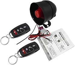 Universal-Autoalarmanlage, Anti-Diebstahl-Schutzsystem mit Fernbedienungen, geeignet für DC12V Autos