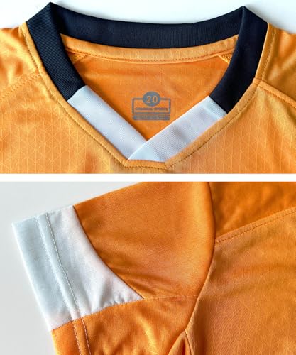 Image of M2C Kids Soccer Uniform Athletic Jersey Shorts Socks Set