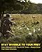JISHAHS 3-Pack Wind Direction Indicator - Milkweed Dispenser for Hunters - Hunting Wind Indicator Dispenser –Deer and Saddle Hunting Accessories - Lightweight Wind Direction Detector