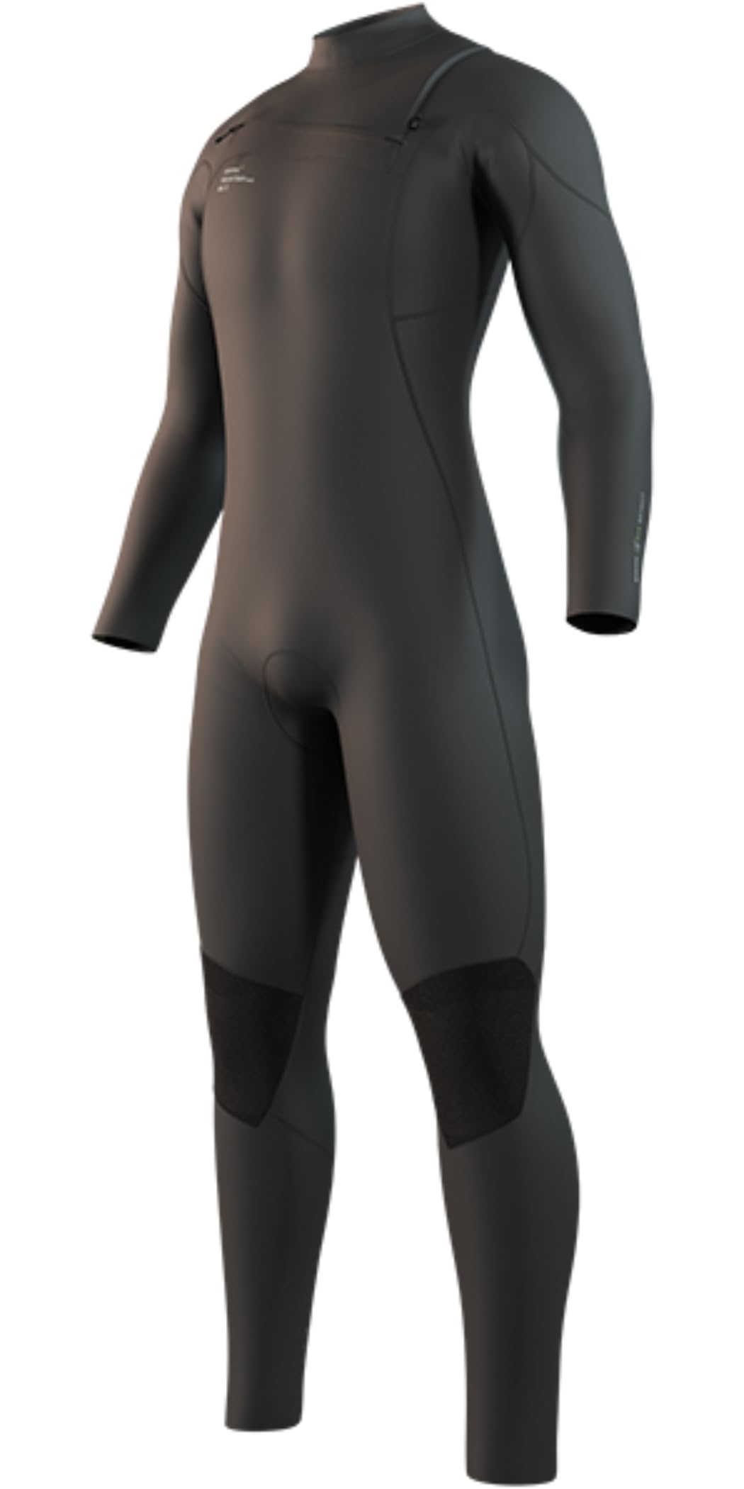 Mystic Evolve 2025 Traje de neopreno 4/3 mm cremallera pecho negro