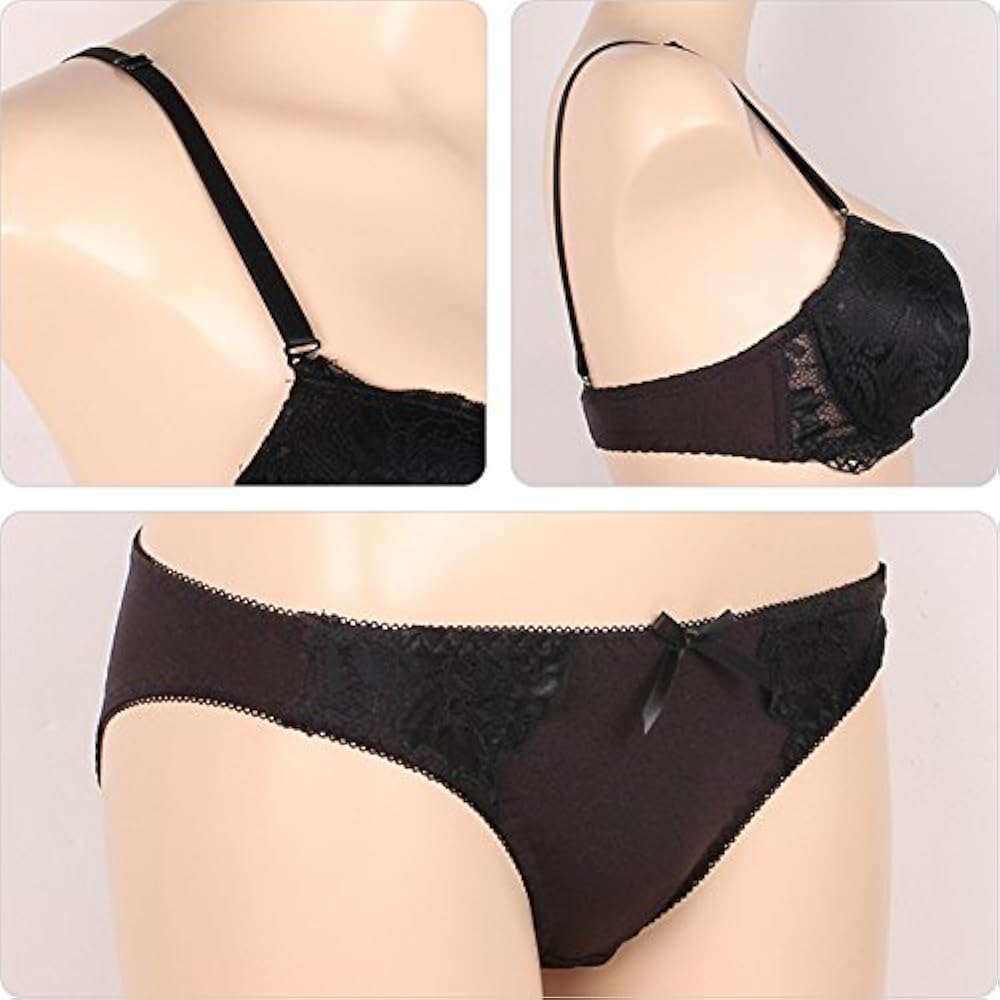 ANNEBRA新品未使用 B70ブラショーツガーター3点セット黒レース ANNEBRA（ファッション） アンブラ ANNEBRA Luxurious レース