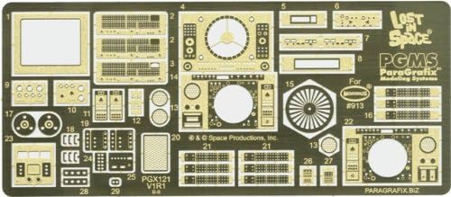 Lost In Space Jupiter 2 Model Kit Photoetch and Decal Set PGX121