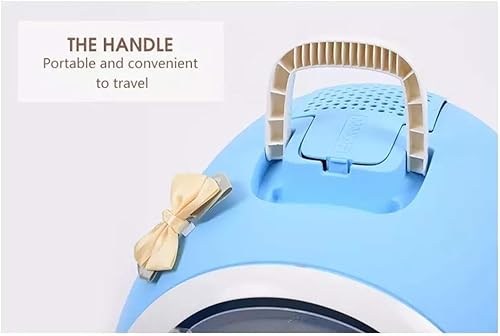 Bandeja de areia para gatos, gaveta fechada ultra autolimpante, caixa de areia para gatos, com capuz