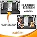 DakPets Dog Car Seat Covers - Pet Car Seat Cover Protector – Waterproof, Scratch Proof, Heavy Duty and Nonslip Pet Bench Seat Cover - Middle Seat Belt Capable for Cars, Trucks and SUVs