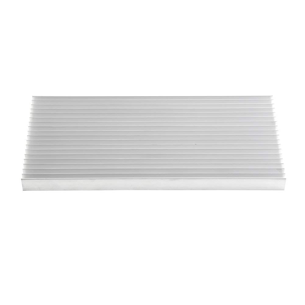 Dissipatore di Calore, Dissipatore di Calore A LED In Alluminio 1Pc, 300x140x20MM, Dissipatore di Calore Di Raffreddamento, con 19 Alette, per Dispositivi LED Domestici ad Alta Potenza