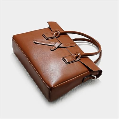 HSHTTKL Cowhide Handbag Multifunctional Business Office Shoulder Bag Briefcase Convertible Large Capacity Laptop Messenger Bag HSHTTKL Cowhide Handbag Multifunctional Business Office Shoulder Bag Briefcase Convertible Large Capacity Laptop Messenger Bag
