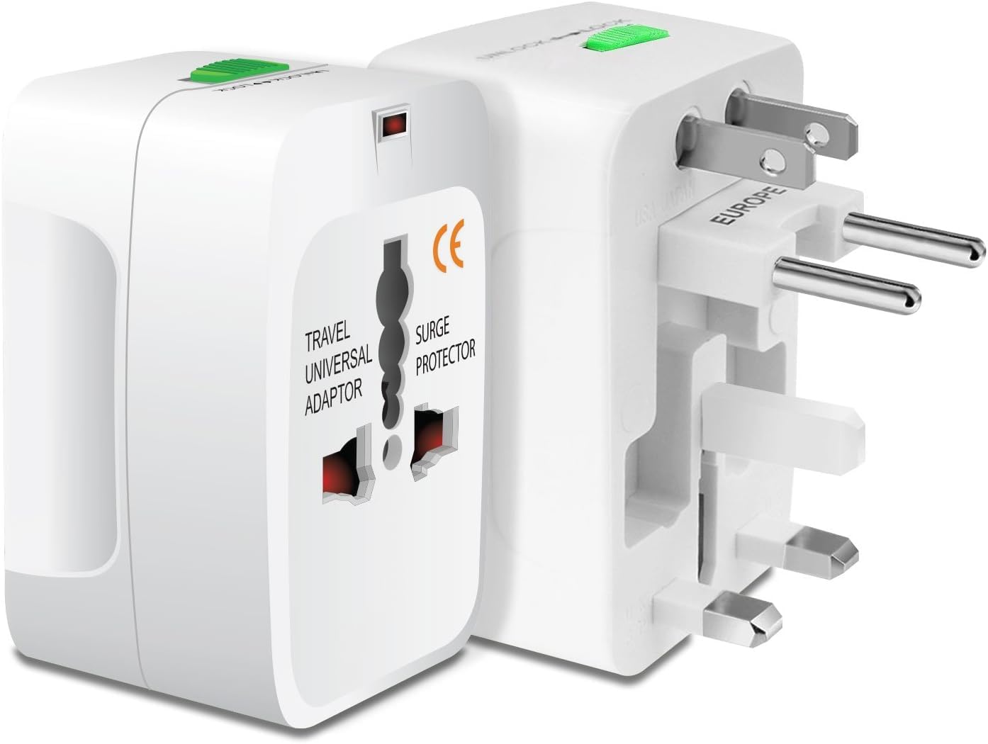 SHIVAMAX Portable Worldwide Universal Power Adapter Converter All in One International Out of Country Travel Wall Charger Plug for Wall Plug Input in USA EU UK France Italy Australia India Outlet-picture-34