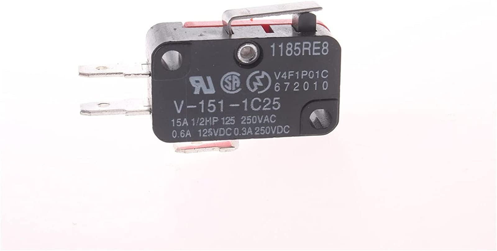 Micro-interrupteur V-153-1C25 pour réparer un appareil électroménager