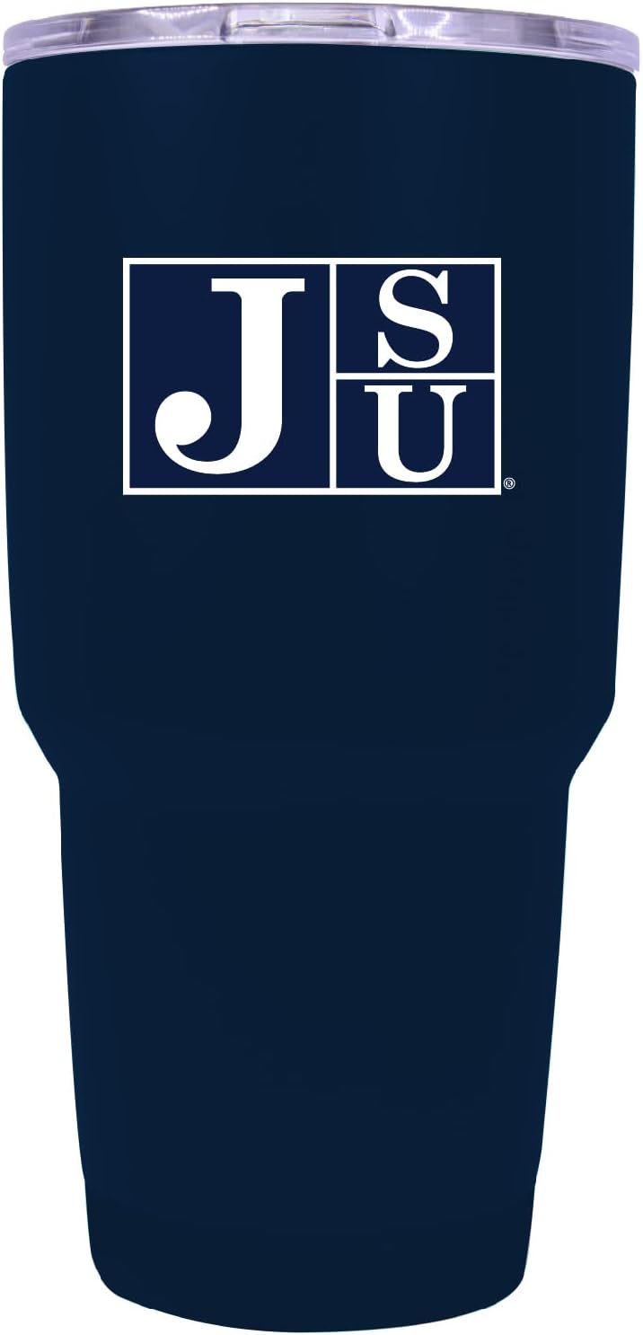 R and R Imports Indiana Hoosiers 24 oz Black Insulated Stainless Steel Tumbler Officially Licensed Collegiate Product