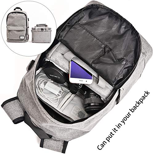 Ficha técnica Fosoto Funda Bolsa Cámara Réflex para Canon Eos Rp R5 R6 M50 2000D 4000D Sony A6400 A7 iii Nikon D3500 D5600 D7500 Fujifilm Xt3 Xt4 Olympus Em5 Em10 - Fernando Cortés