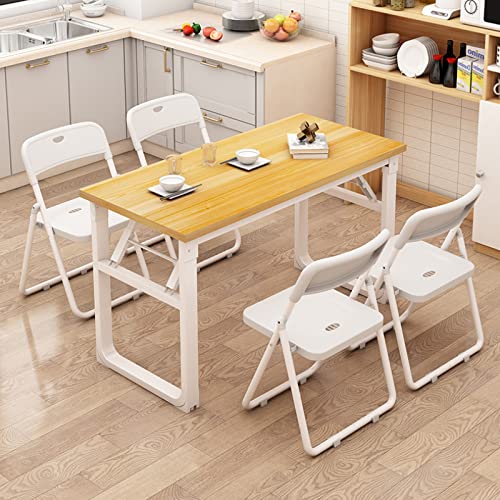 Bureau pliant peu encombrant de 39 pouces sans aucun montage requis - 4