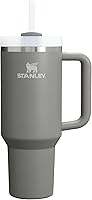 Vista 271 de STANLEY Quencher H2.0 Vaso Térmico con asa y pajilla, 64 onzas, tapa Flowstate de 3 posiciones, gran capacidad para viajes y deportes, vaso de acero
