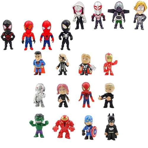 CLJFLHCC 20 Piece Boys Mini Doll Set for Birthday Party Favors, Kids Toys, Collectibles, Gifts, Christmas Cake Decorations