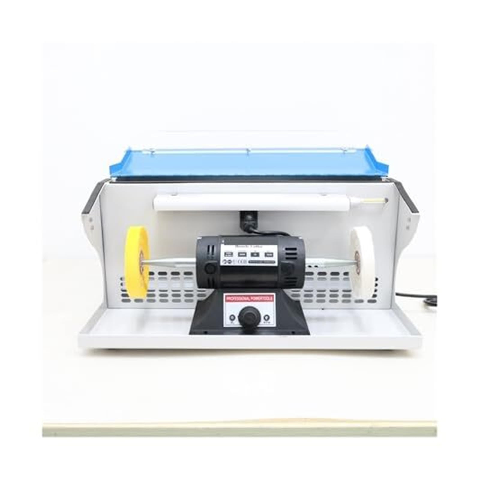 Tudcgjsxf One Color 800W Polishing Machine With Dust Collector For Jewelry And Diy Projects Efficient Bench Grinder Polisher