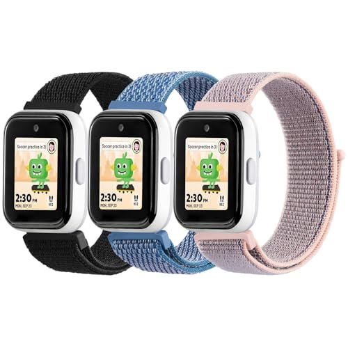 Correa de nylon ajustable Mugust para reloj infantil miniatura 1