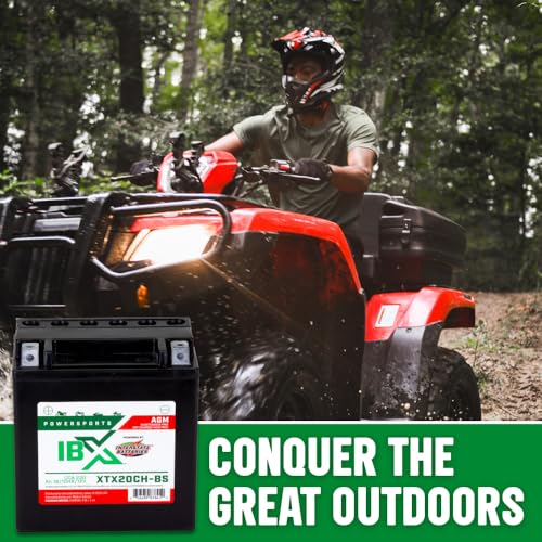 Image of Interstate Batteries IBX YTX20CH-BS Powersports Battery 12V 18Ah 230CCA AGM