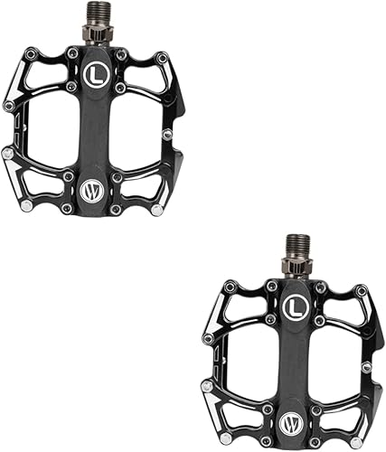YARNOW 2pcs Pedals para Bicicleta Platform Pedal MTB Flat Pedals Metal Bike Road Pedals Non Bike Pedals Accesories Accessories MTB Bike Shoes disponible en Yaxa Venezuela