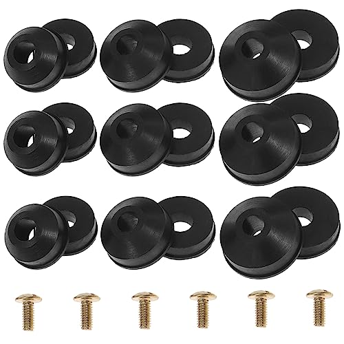 VILLCASE Faucet Gasket Hose Washers, Flat Faucet Washer Accessory Water Tap Washer Rubber Outdoor Faucet Repair Kit for Most Kitchen Faucet Or Bathroom Sink Leaking Problems