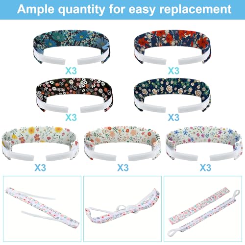 geiserailie 21 pcs tracheostomy tube holder adjustable tracheostomy supplies tube holder soft reusable tracheostomy care kits for men and women one size fits most people